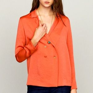 Maje Calisson Blouse Size 1